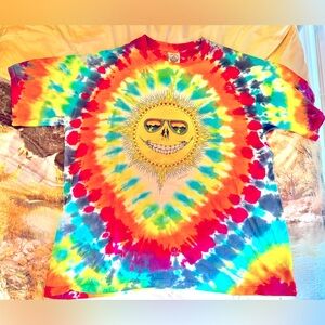 Sun and Moon Tie-Dyed T-Shirt